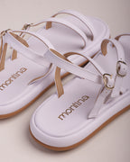 Sandalias Cari Blancas