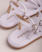 Sandalias Cari Blancas
